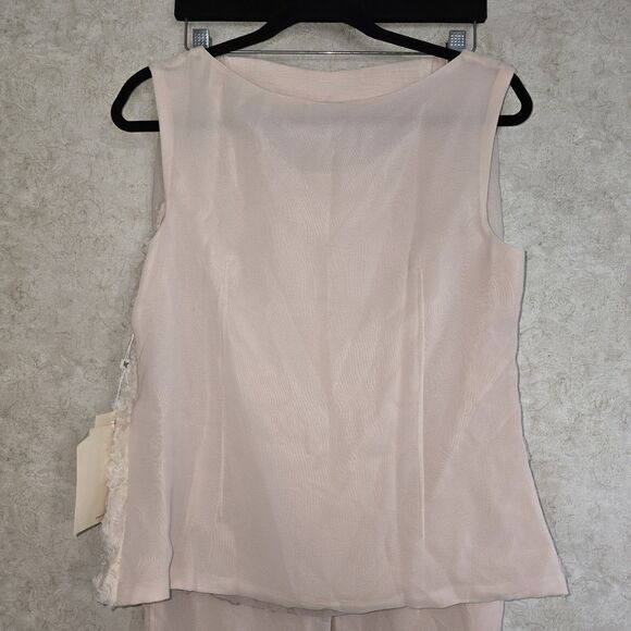 NEW LanTing Bride Pale Pink Roset MOB Two Piece Set Size 10 - Picture 5 of 12